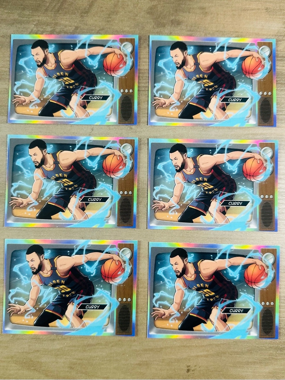Stephen Curry 2025 Topps Anime #A13 Novelty Basketball Cards. Warriors.